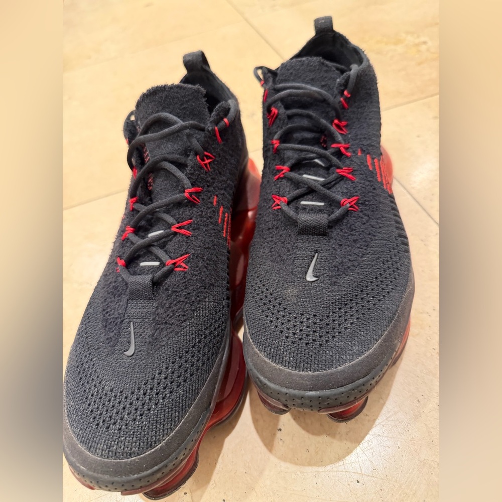 Nike Air Max Scorpion Black and University Red Men’s Sneakers